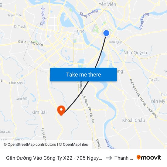 Gần Đường Vào Công Ty X22 - 705 Nguyễn Văn Linh to Thanh Văn map