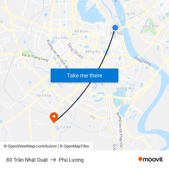 80 Trần Nhật Duật to Phú Lương map