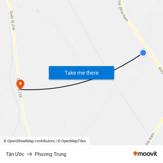 Tân Ước to Phương Trung map