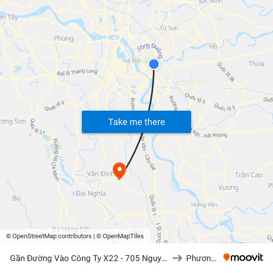 Gần Đường Vào Công Ty X22 - 705 Nguyễn Văn Linh to Phương Tú map