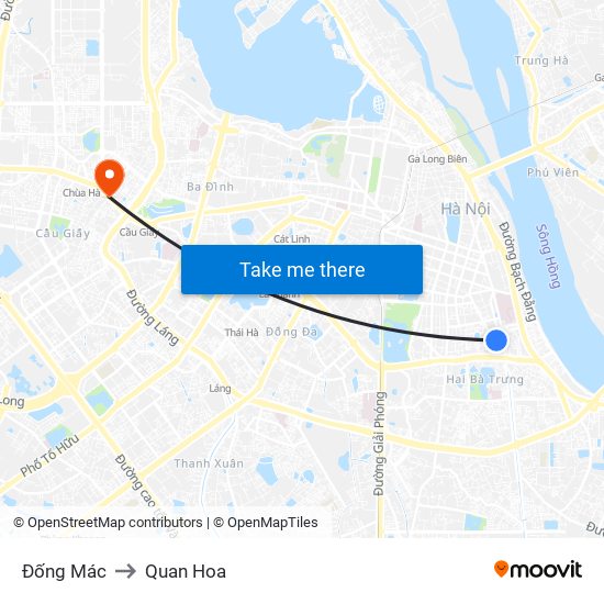 Đống Mác to Quan Hoa map