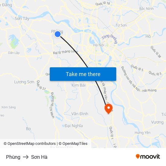 Phùng to Sơn Hà map