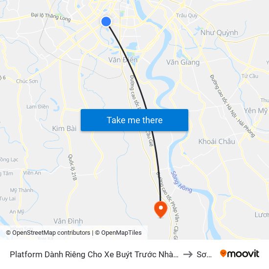 Platform Dành Riêng Cho Xe Buýt Trước Nhà 604 Trường Chinh to Sơn Hà map