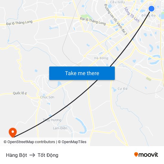 Hàng Bột to Tốt Động map