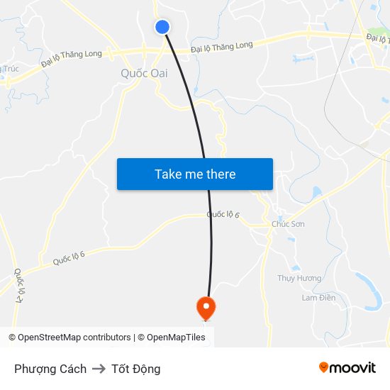 Phượng Cách to Tốt Động map