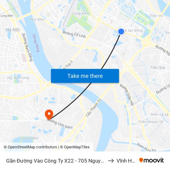 Gần Đường Vào Công Ty X22 - 705 Nguyễn Văn Linh to Vĩnh Hưng map