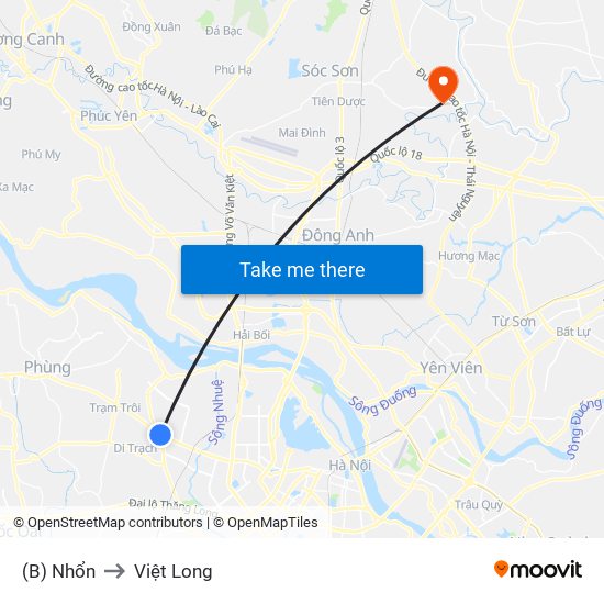 (B) Nhổn to Việt Long map