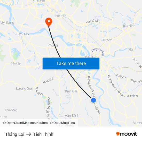 Thắng Lợi to Tiến Thịnh map