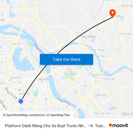 Platform Dành Riêng Cho Xe Buýt Trước Nhà 604 Trường Chinh to Trang Hạ map