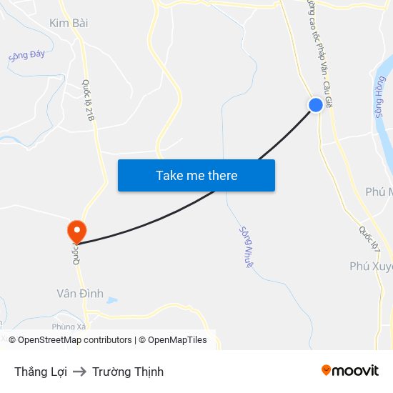 Thắng Lợi to Trường Thịnh map