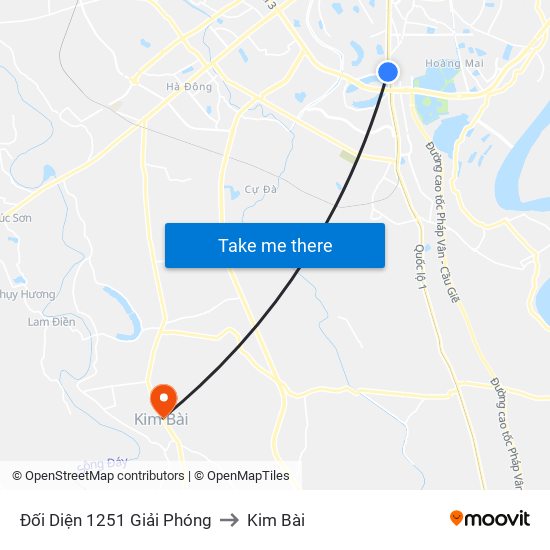 Đối Diện 1251 Giải Phóng to Kim Bài map