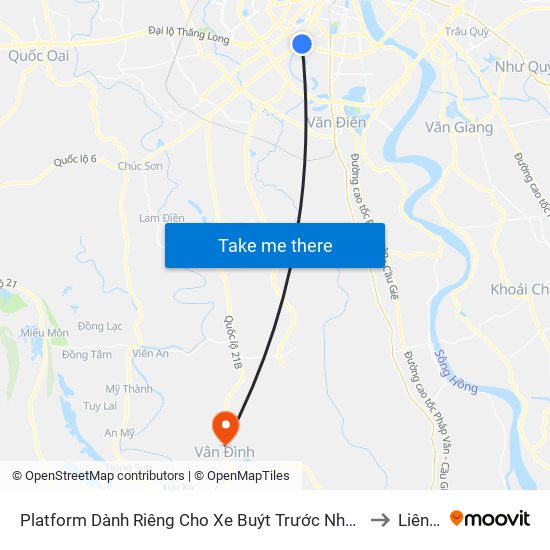 Platform Dành Riêng Cho Xe Buýt Trước Nhà 604 Trường Chinh to Liên Bạt map