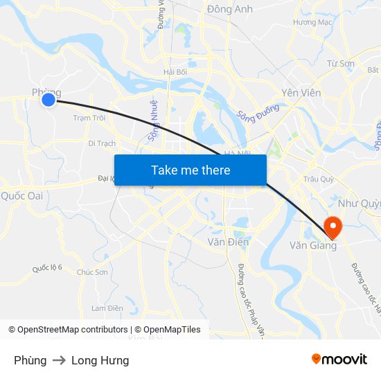 Phùng to Long Hưng map