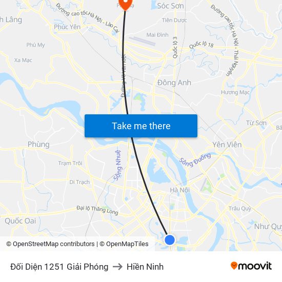 Đối Diện 1251 Giải Phóng to Hiền Ninh map