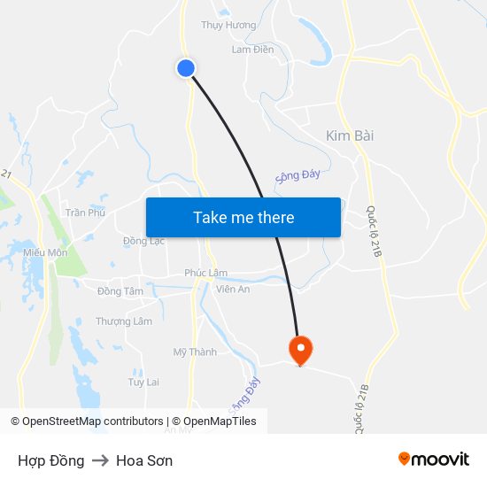 Hợp Đồng to Hoa Sơn map