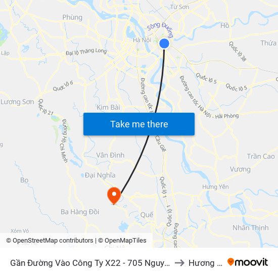 Gần Đường Vào Công Ty X22 - 705 Nguyễn Văn Linh to Hương Sơn map