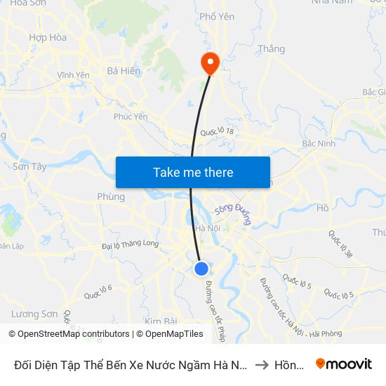 Đối Diện Tập Thể Bến Xe Nước Ngầm Hà Nội - Ngọc Hồi to Hồng Kỳ map