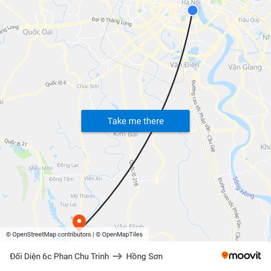 Đối Diện 6c Phan Chu Trinh to Hồng Sơn map