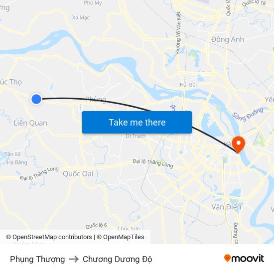 Phụng Thượng to Chương Dương Độ map