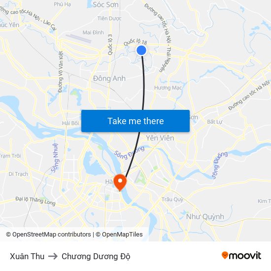 Xuân Thu to Chương Dương Độ map