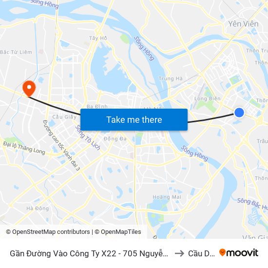 Gần Đường Vào Công Ty X22 - 705 Nguyễn Văn Linh to Cầu Diễn map