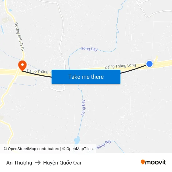 An Thượng to Huyện Quốc Oai map
