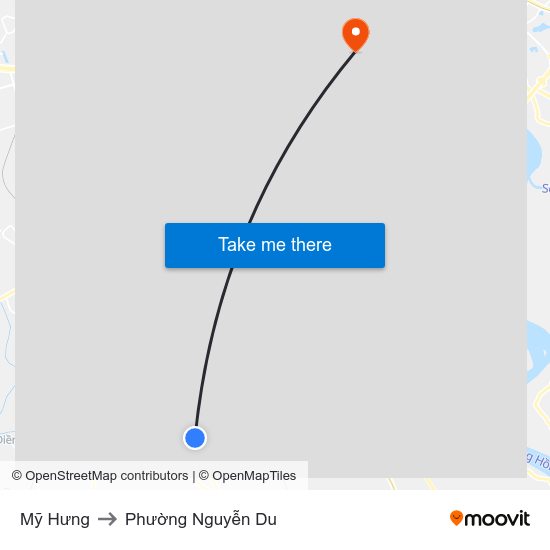 Mỹ Hưng to Phường Nguyễn Du map