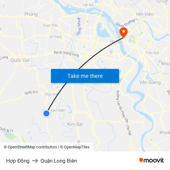 Hợp Đồng to Quận Long Biên map