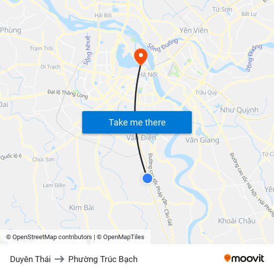 Duyên Thái to Phường Trúc Bạch map