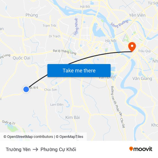 Trường Yên to Phường Cự Khối map