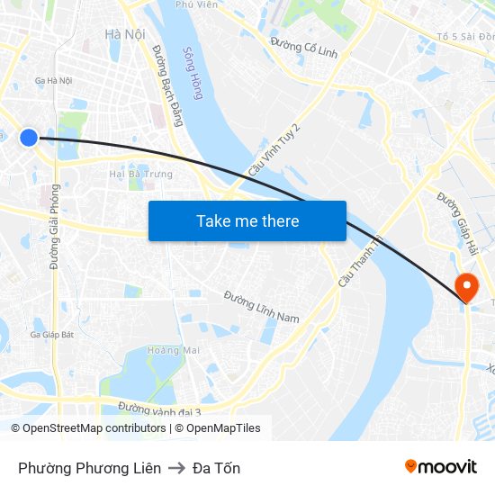 Phường Phương Liên to Đa Tốn map