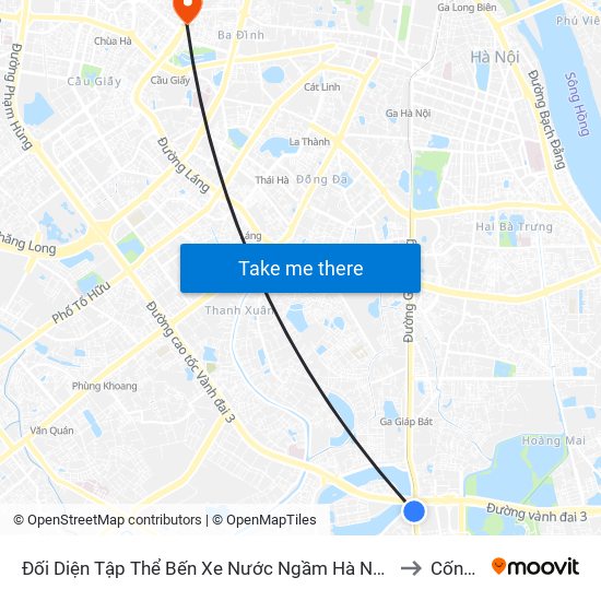 Đối Diện Tập Thể Bến Xe Nước Ngầm Hà Nội - Ngọc Hồi to Cống Vị map