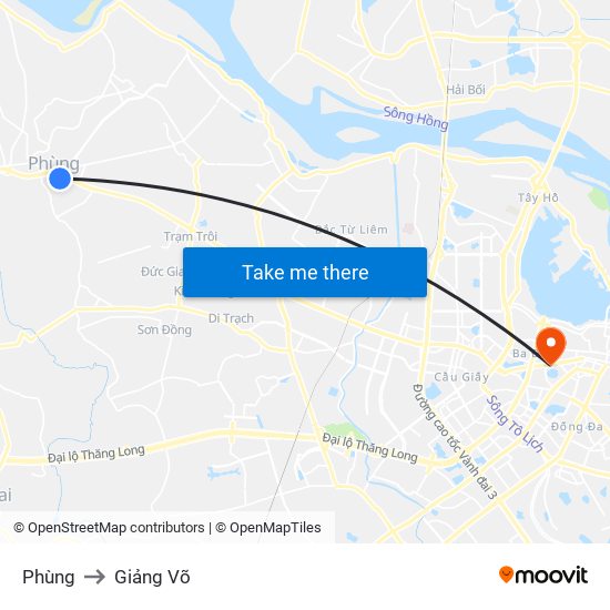 Phùng to Giảng Võ map