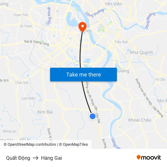 Quất Động to Hàng Gai map