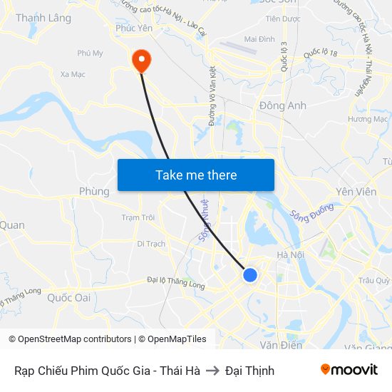 Rạp Chiếu Phim Quốc Gia - Thái Hà to Đại Thịnh map