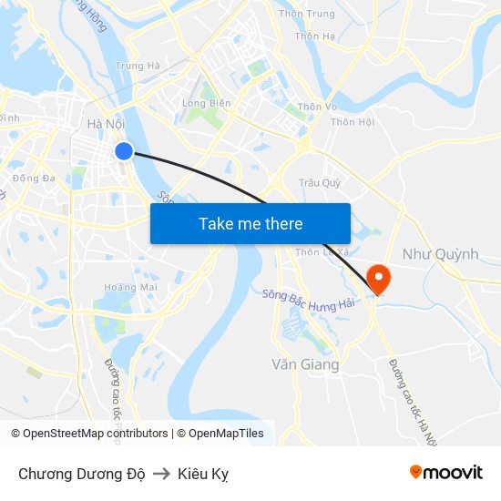 Chương Dương Độ to Kiêu Kỵ map