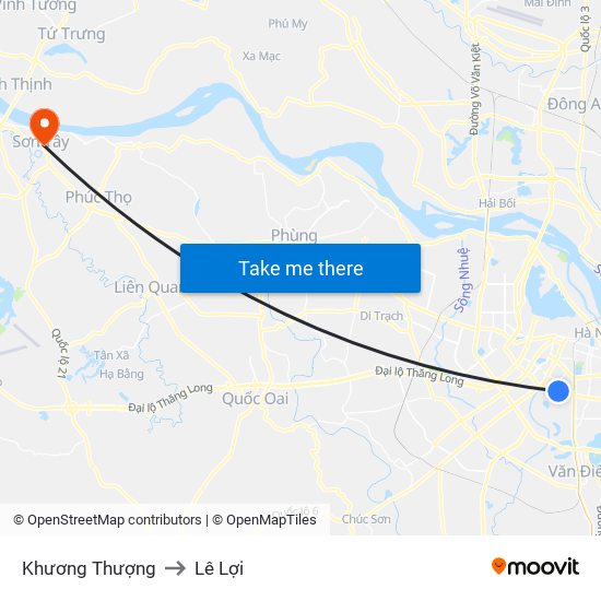 Khương Thượng to Lê Lợi map