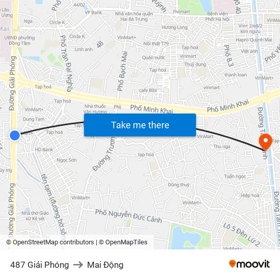 487 Giải Phóng to Mai Động map