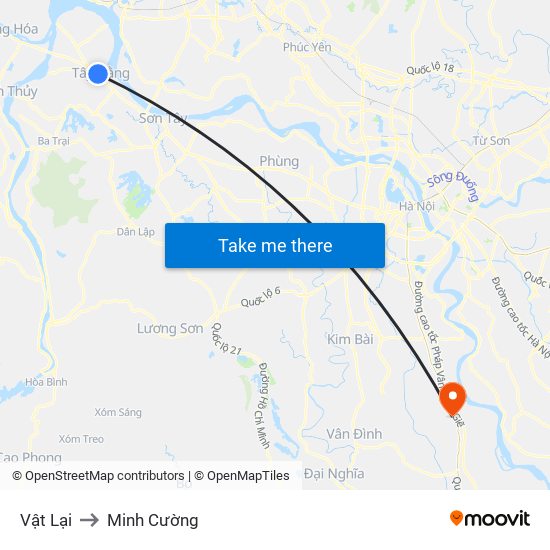 Vật Lại to Minh Cường map