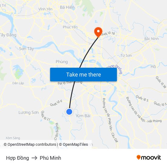 Hợp Đồng to Phú Minh map