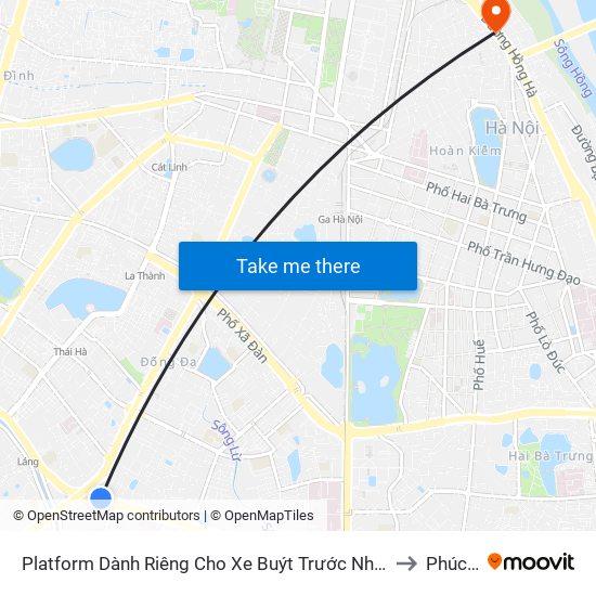 Platform Dành Riêng Cho Xe Buýt Trước Nhà 604 Trường Chinh to Phúc Tân map