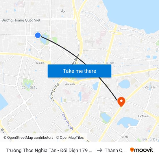 Trường Thcs Nghĩa Tân - Đối Diện 179 Tô Hiệu to Thành Công map