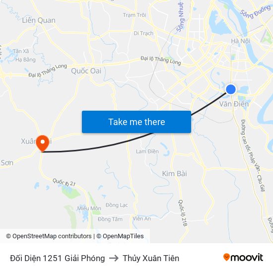 Đối Diện 1251 Giải Phóng to Thủy Xuân Tiên map