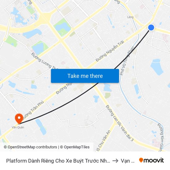 Platform Dành Riêng Cho Xe Buýt Trước Nhà 604 Trường Chinh to Vạn Phúc map