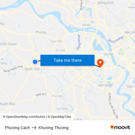 Phượng Cách to Khương Thượng map