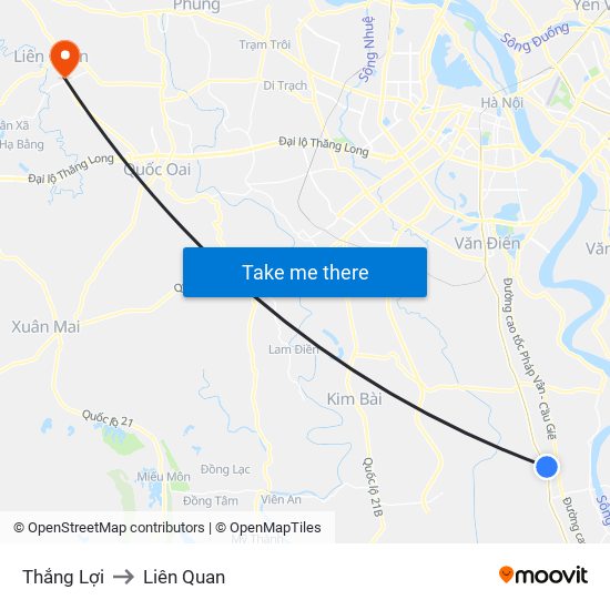 Thắng Lợi to Liên Quan map