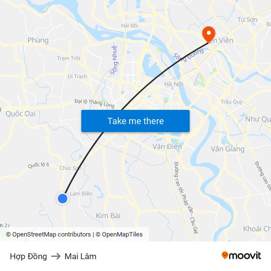 Hợp Đồng to Mai Lâm map