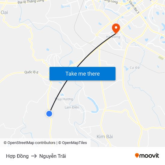 Hợp Đồng to Nguyễn Trãi map