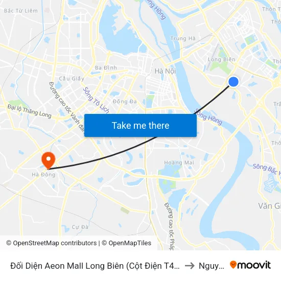 Đối Diện Aeon Mall Long Biên (Cột Điện T4a/2a-B Đường Cổ Linh) - Cột Sau to Nguyễn Trãi map