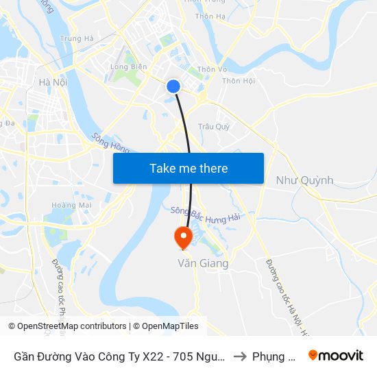 Gần Đường Vào Công Ty X22 - 705 Nguyễn Văn Linh to Phụng Công map